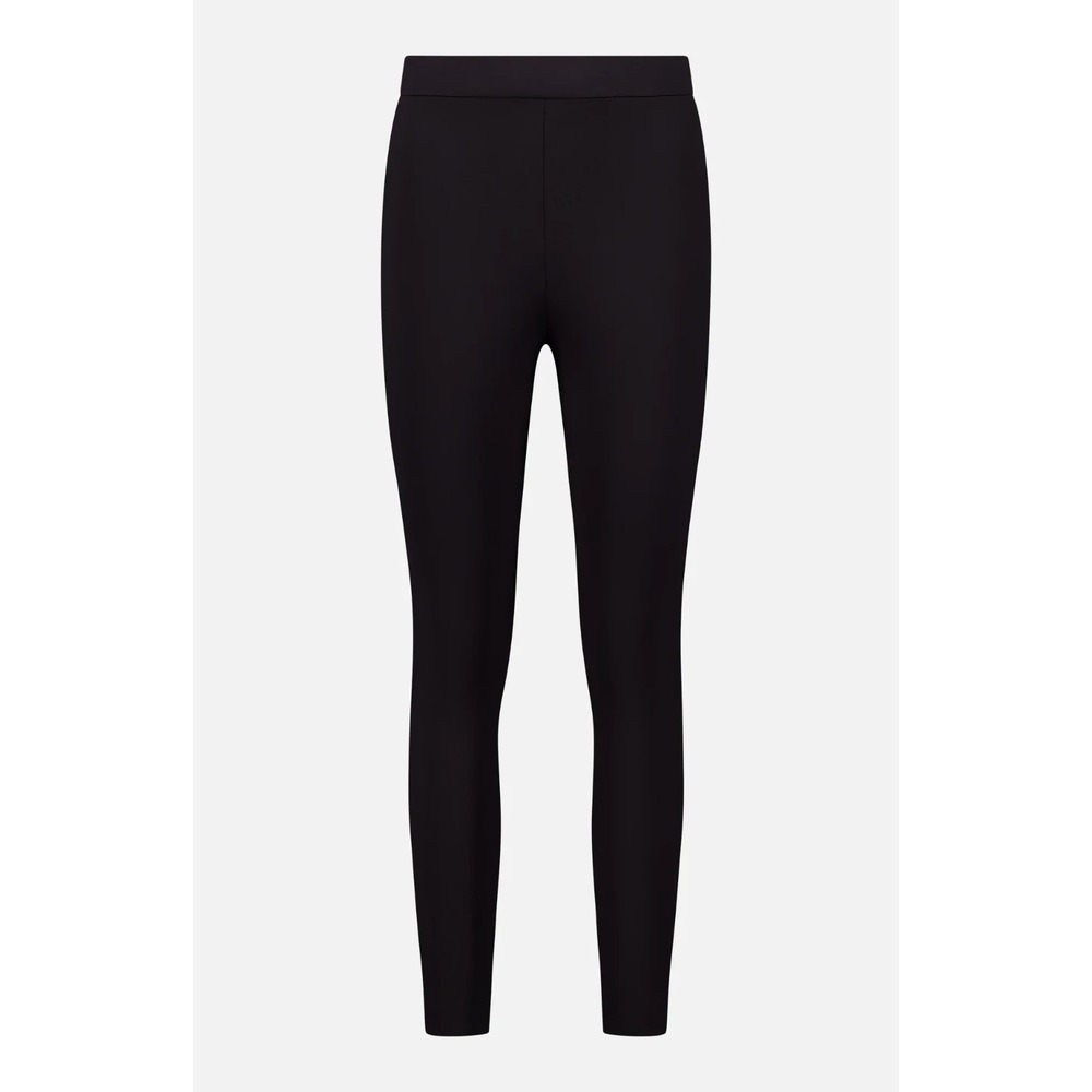 Theory Womens Black Slit‎ Legging Core Scuba Pants Black Large